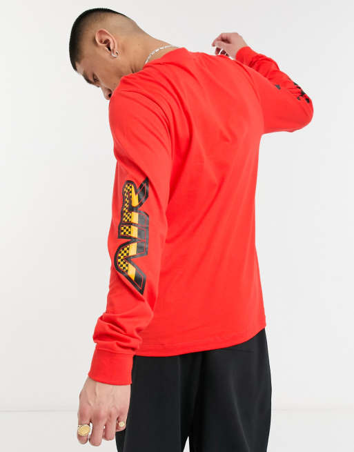 jordan long sleeve red