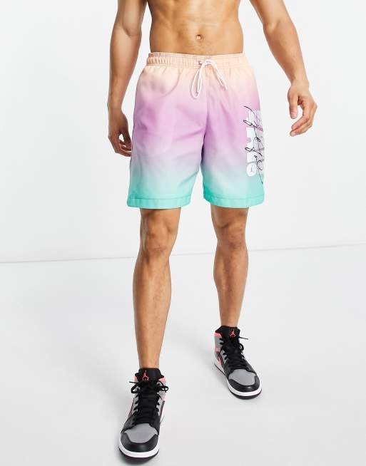 Nike Jordan Sport DNA Poolside swim shorts in multi