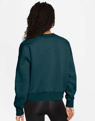 teal nike sweatshirt