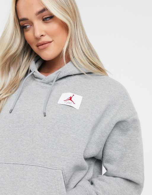 Nike Jordan Statement Essentials hoodie in gray