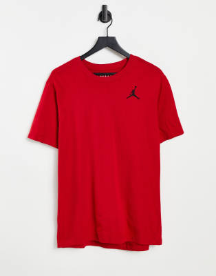 red jordan shirt