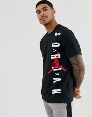 Nike - Jordan - T-shirt met grote print in zwart