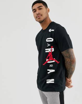 t shirt jordan nera