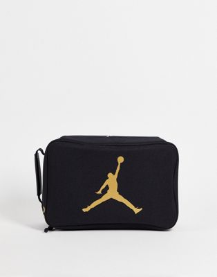 Sacs Nike - Jordan « The Shoe Box » Collectors Line - Sac carré - Noir et doré