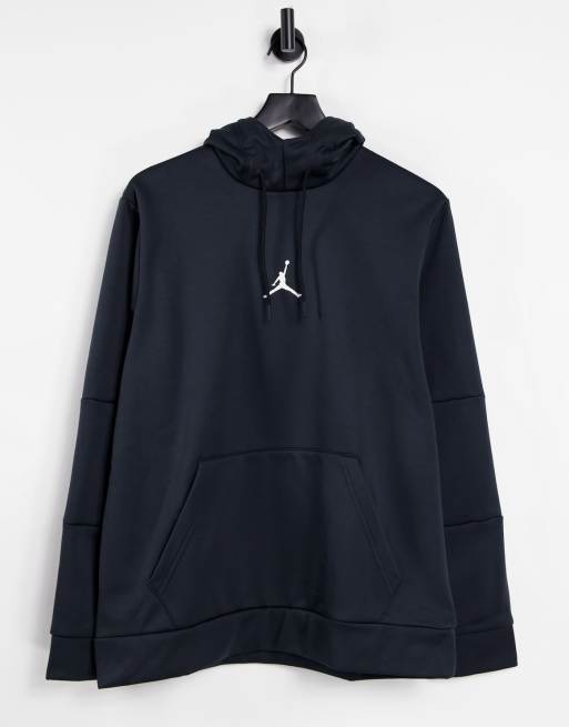 Nike Jordan Therma Fleece Jumpman hoodie in black