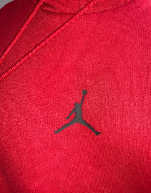 nike air jordan hoodie black and red