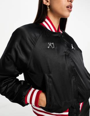 Jordan deals satin jacket