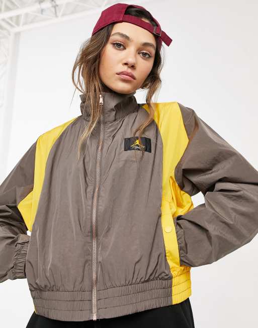 Nike color block jacket store