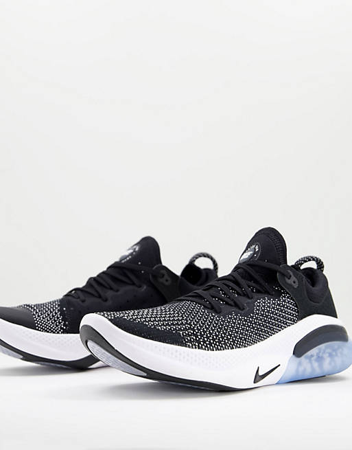 Nike Joyride Run trainers in black and white