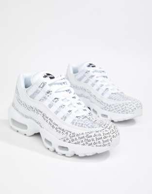 air max 95 bianche e nere