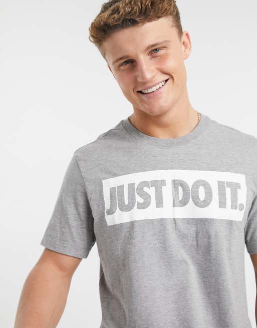 Nike Just Do It Shirts Gray