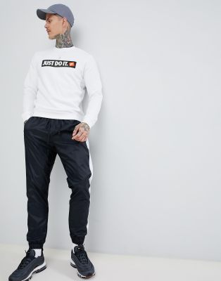 nike just do it box logo sweatshirt