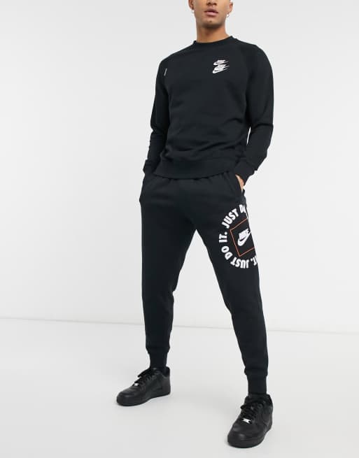 Nike Just Do It Tab Sweatpants in Black for Men