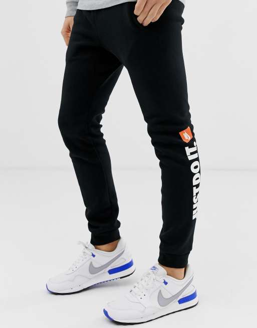 Nike just do hot sale it joggers black