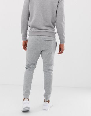 Nike Just Do It Fleece Joggers In Grey 