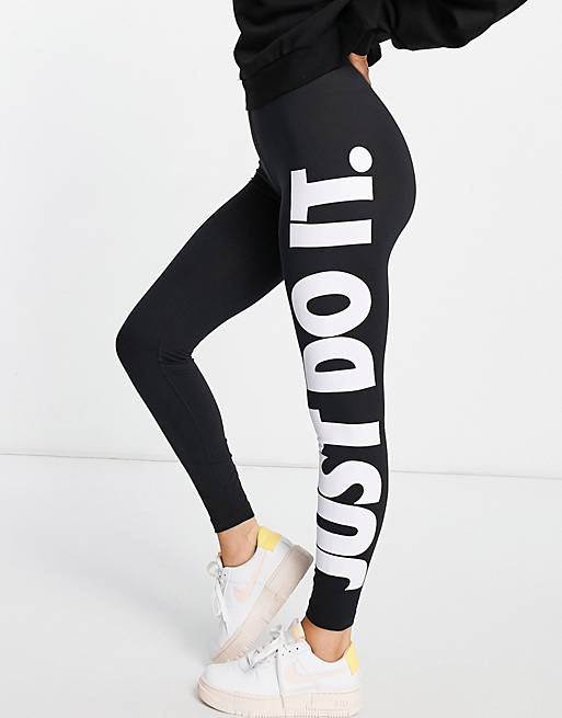 Nike Just Do It high-rise leggings in | ASOS