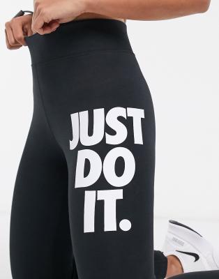 nike just do it high waist leggings