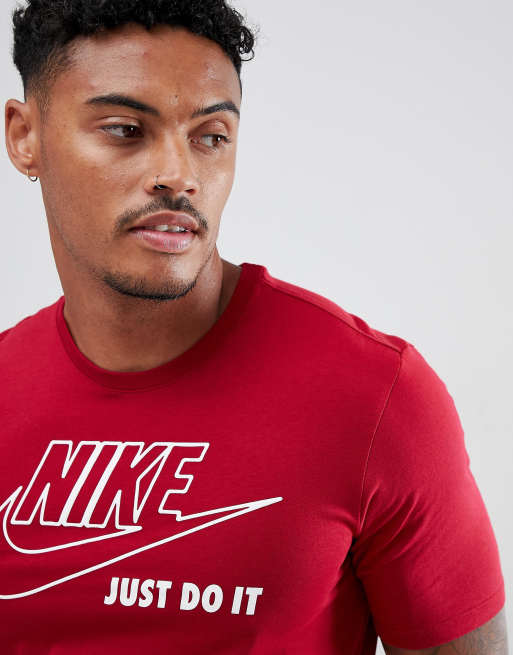 Nike just do clearance it red t shirt