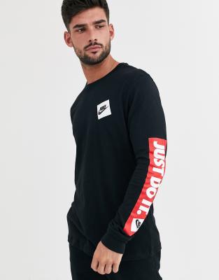 nike just do it long sleeve shirt