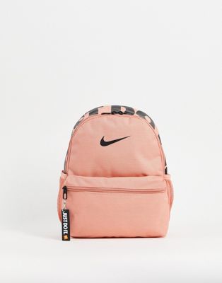 Nike just do it mini backpack in dusty pink