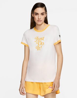 yellow just do it shirt