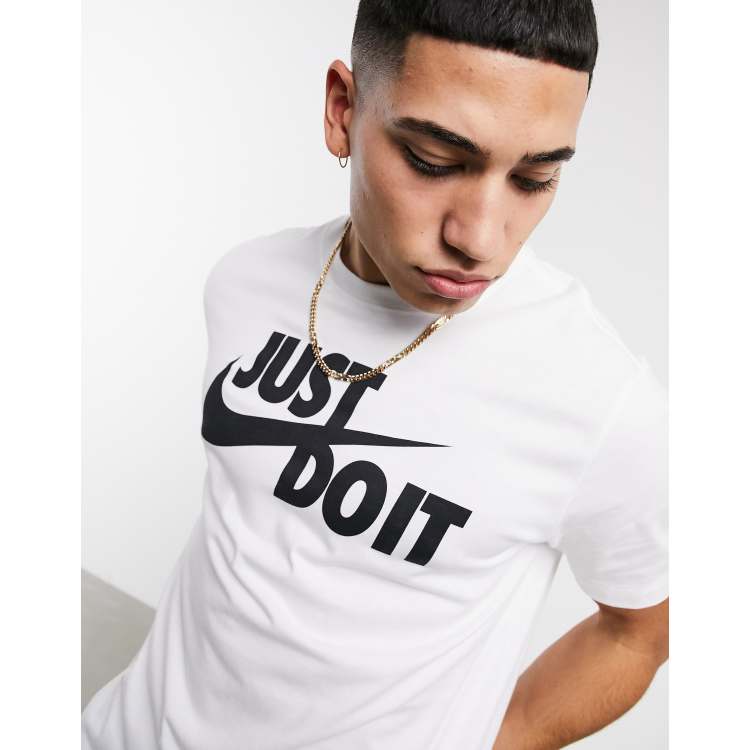 Just do it shop white t shirt