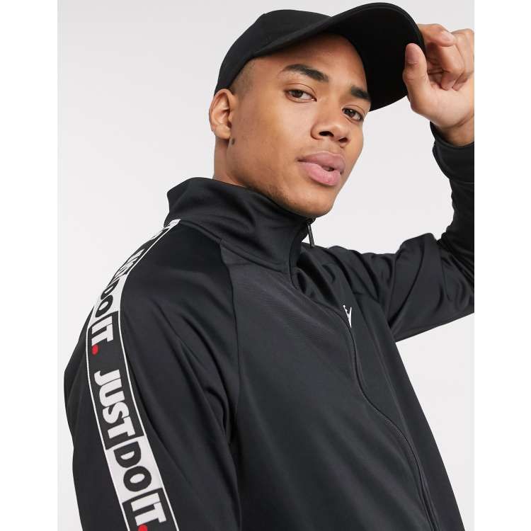 Veste nike avec bande hot sale