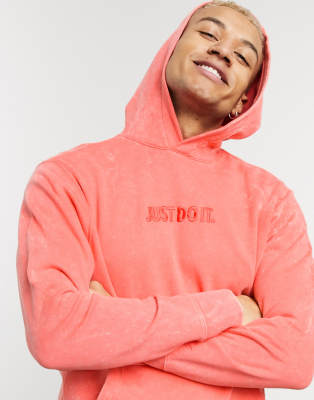 just do it hoodie red