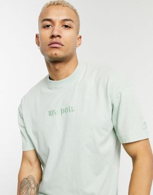 nike just do it washed t shirt grey