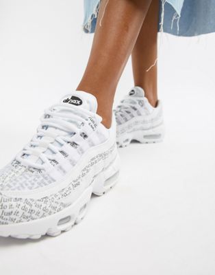 air max 95 just do it bianche online