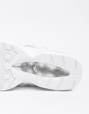 nike just do it white and black newspaper print air max 95