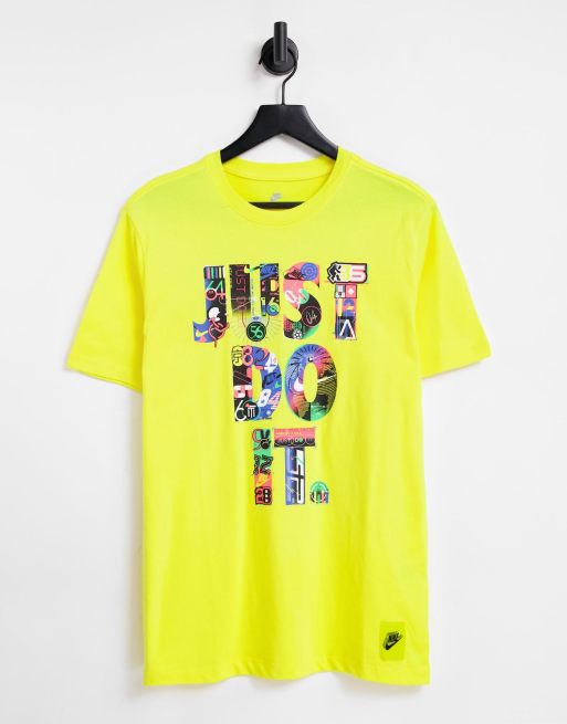 Nike just shop do it yellow