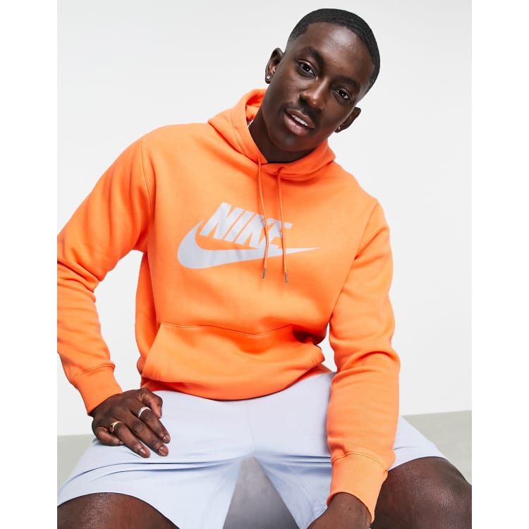 Asos orange hoodie on sale