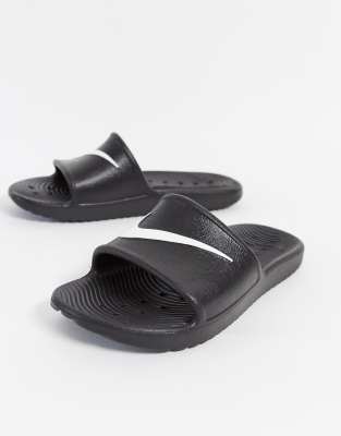 nike kawa swoosh sliders