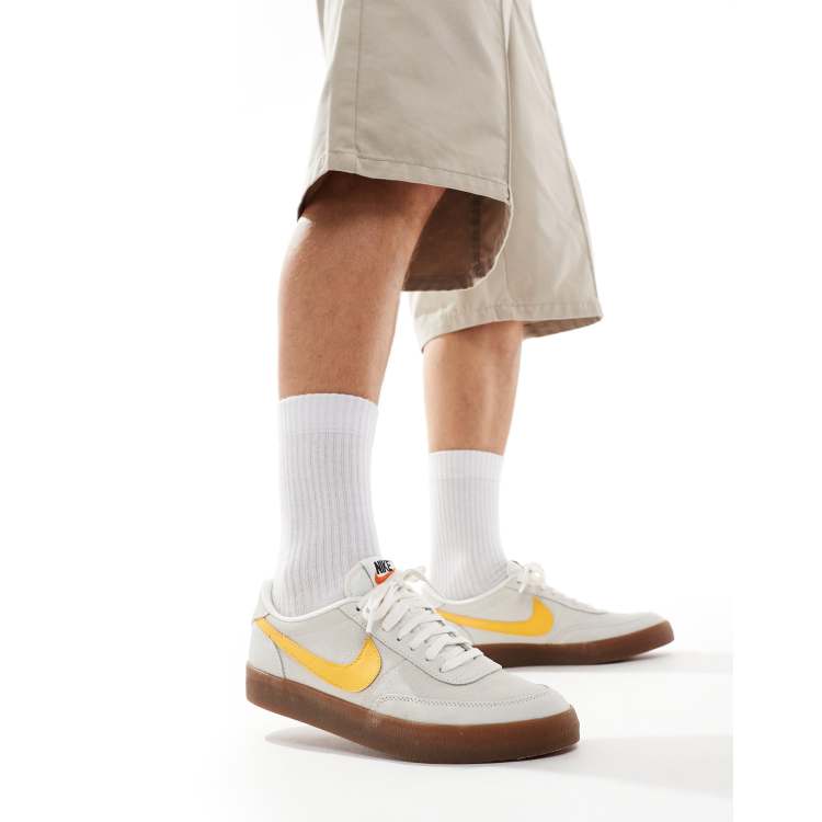 Nike Killshot 2 Baskets en daim Blanc jaune ASOS