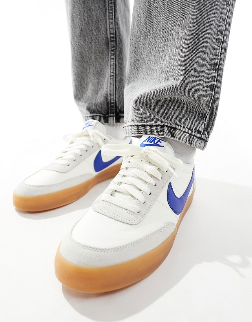 Shop Nike Killshot 2 Leather Sneakers In White And Blue