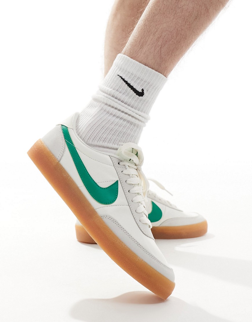 Shop Nike Killshot 2 Leather Sneakers In White And Green