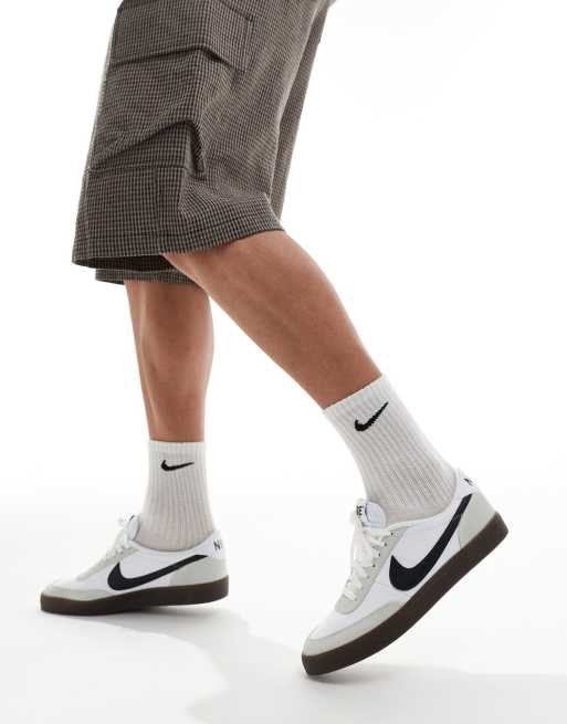 Nike killshot vintage white black best sale