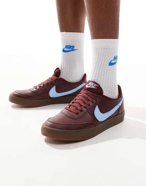 Nike Killshot 2 Leather trainers in burgundy and blue - view 1