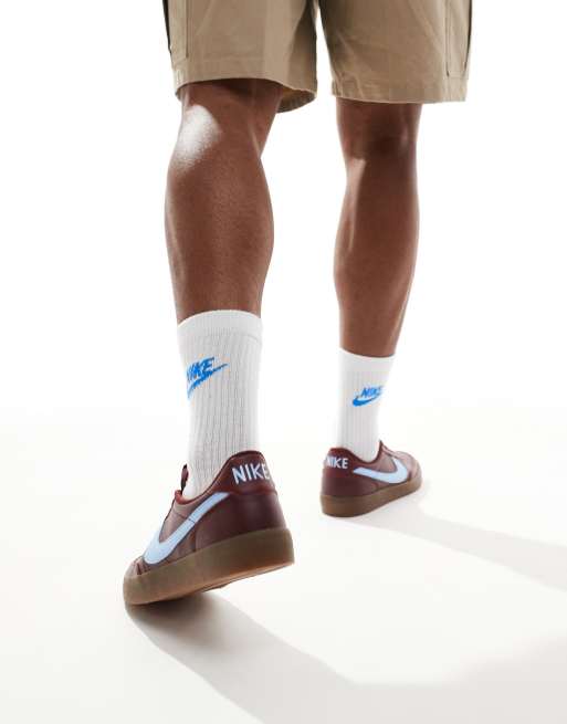 Nike Killshot 2 Leather trainers in burgundy and blue | ASOS