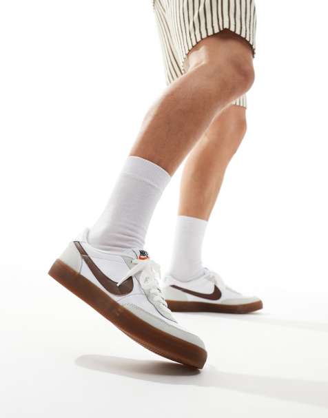 Nike Killshot 2 Leather trainers in white and brown - view 1