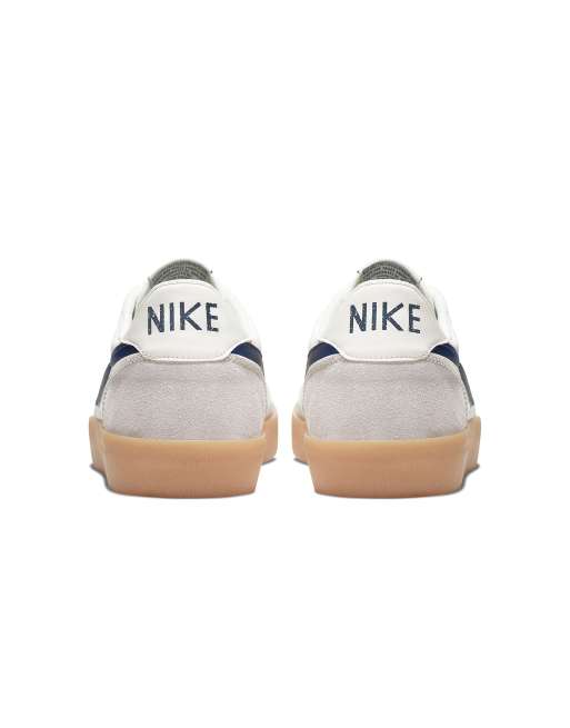 Nike Killshot 2 leather trainers in white and navy, 4 of 4