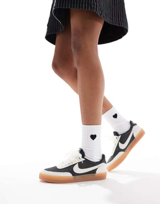 Nike Killshot 2 sneakers in black and white, 3 of 5