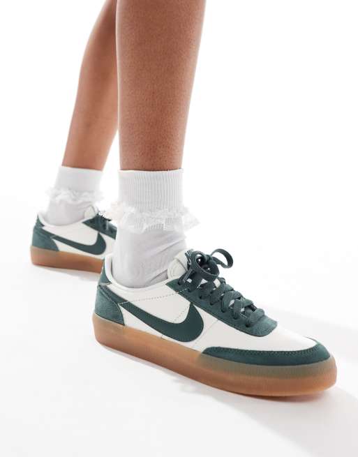 Nike Killshot 2 sneakers in off white and green | ASOS