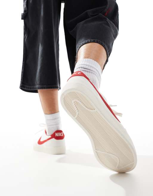 Nike - Killshot 2 - Sneakers in pelle bianche e rosse, 2 di 5