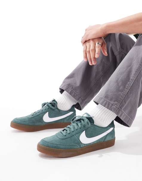 Nike Killshot 2 suede sneakers in green and white - view 1