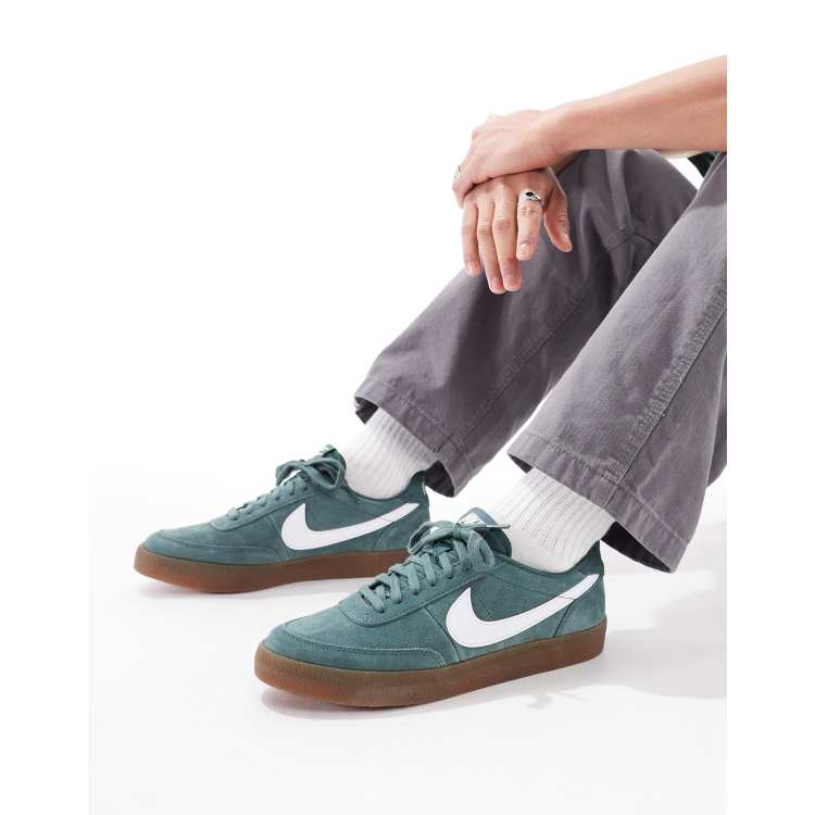 Nike Killshot 2 suede sneakers in green and white