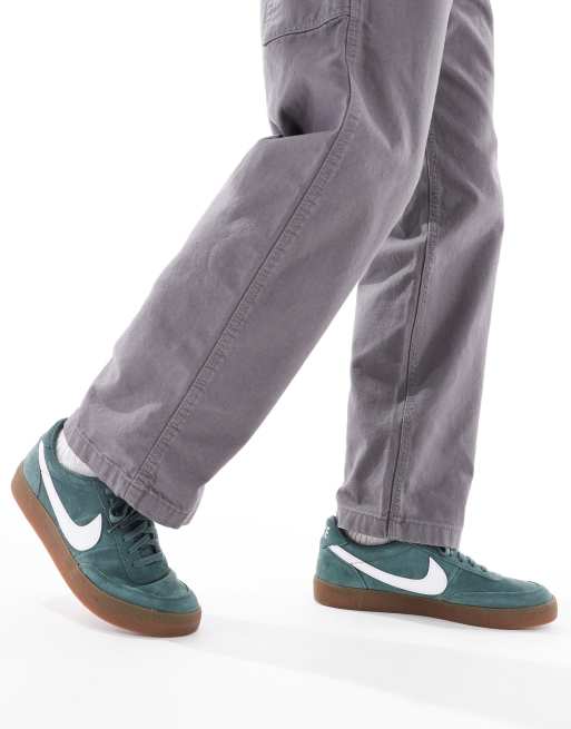 Nike Killshot 2 suede sneakers in green and white, 5 of 5