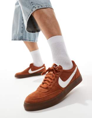 Nike Killshot 2 suede trainers in brown and white