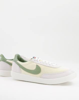 nike killshot white green